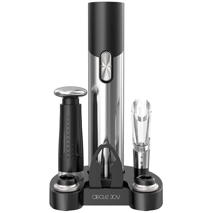 Винный набор Xiaomi Circle Joy Electric Wine and Beer accessories GIFT SET 7 in 1 (CJ-TZ09) черный