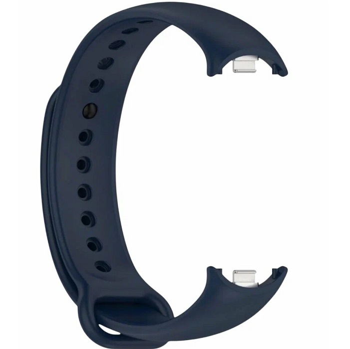 Силиконовый ремешок NONAME для Xiaomi Mi Band 8 Pro темно-синий