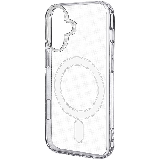 Задняя накладка Clear Case MagSafe для iPhone 16 Pro прозрачный (в техпаке)
