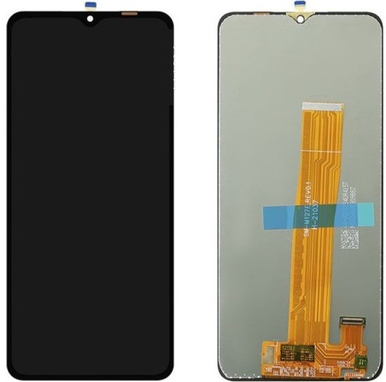 Дисплей для Samsung Galaxy M12 SM-M127 без рамки (черный) 100%