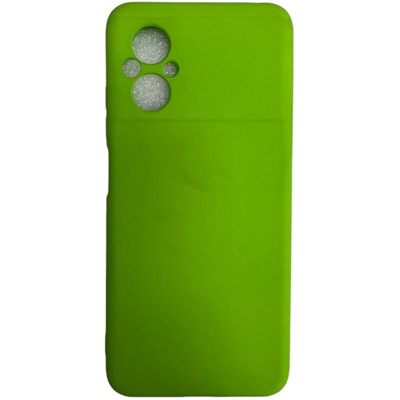 Задняя накладка ZIBELINO Soft Case для Xiaomi Poco M5 (салатовый)