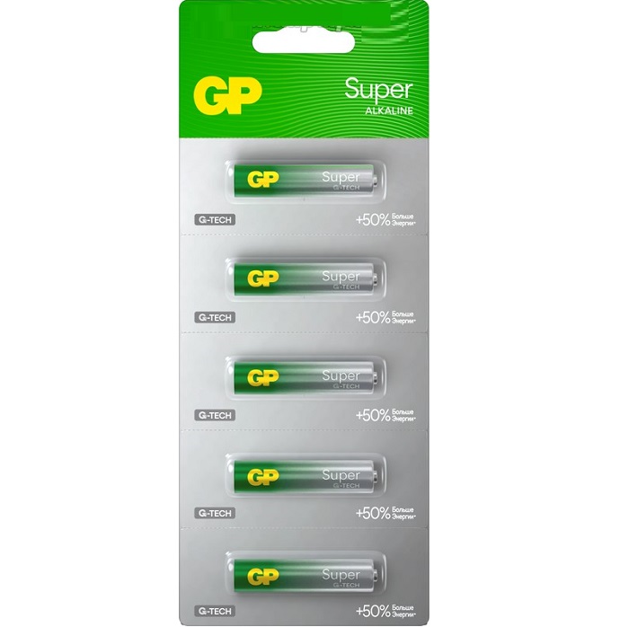 Элемент питания GP LR03 BL-5 G-Tech Super (24AA21-2CRSC5)