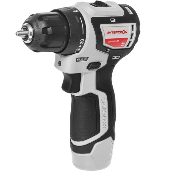 Дрель-шуруповерт ИНТЕРСКОЛ ДА-10/12В, 687.0.0.70