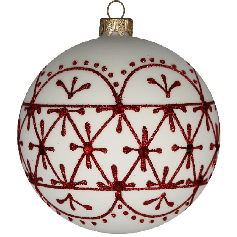 Шар "Снежная феерия 1", серия "ВС", 65мм, в подарочной упаковке КУ-65-16/17/1