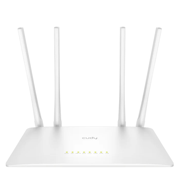 Роутер WiFi Cudy WR1200 AC1200 10/100BASE-TX белый