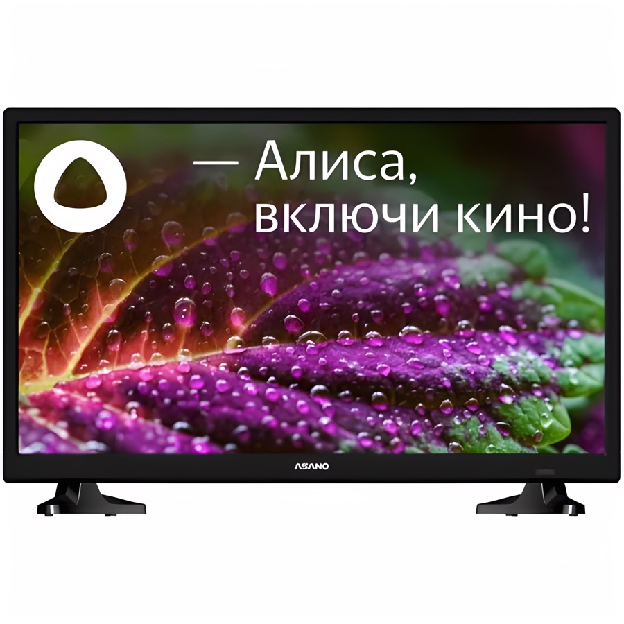 Телевизор ASANO 24LF8010T черный 24"