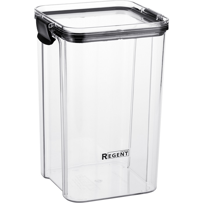 Контейнер для сыпучих продуктов REGENT Linea Desco 1,3л пластик