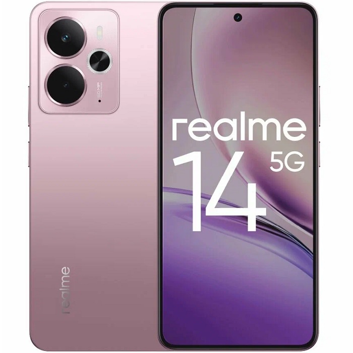 Смартфон Realme 14 5G 8/256 розовый