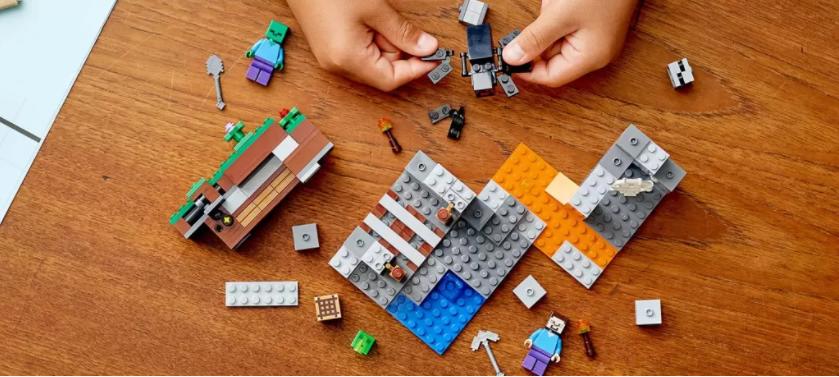Конструктор LEGO Minecraft 21166 «Заброшенная» шахта4.jpg