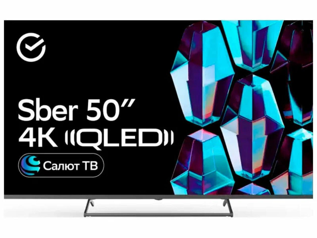 телевизор Sber 50″ 4K QLED (SDX-50UQ5231)