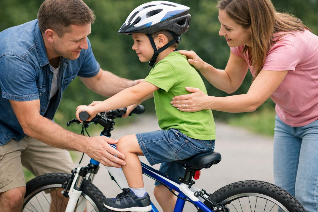 выбор велосипеда ребенку по росту