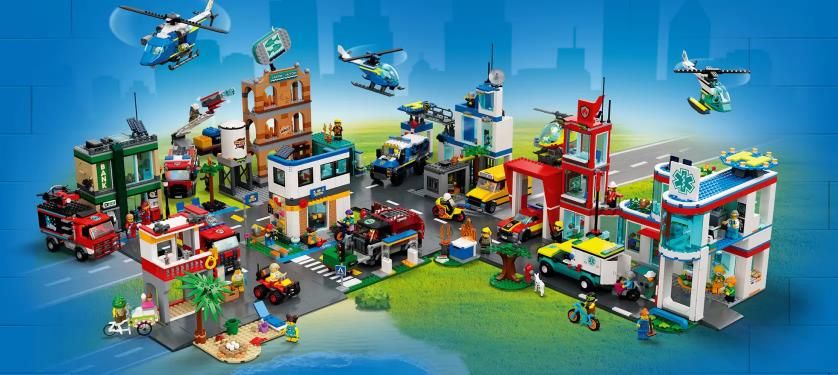 Конструктор LEGO City 60321 Пожарная команда5.jpg