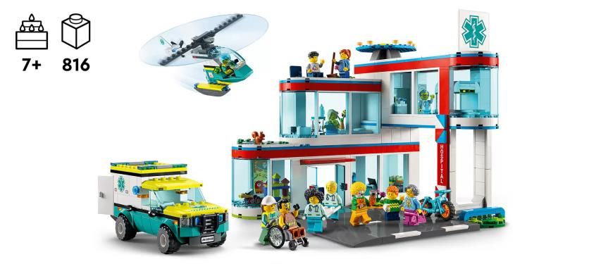Конструктор LEGO City 60330 Больница2.jpg