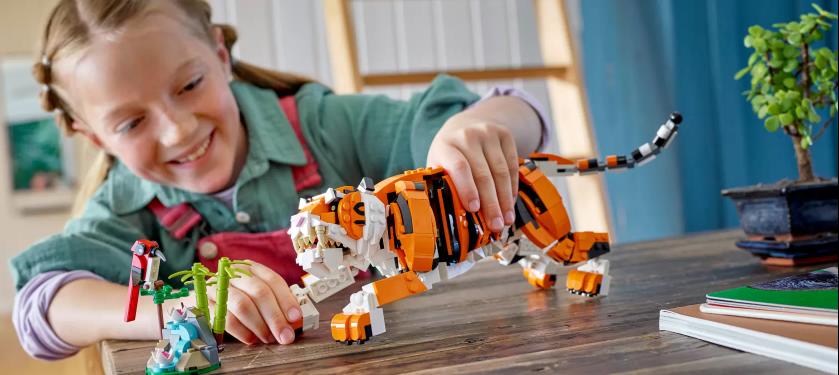Конструктор LEGO Creator 31129 Величественный тигр1.jpg