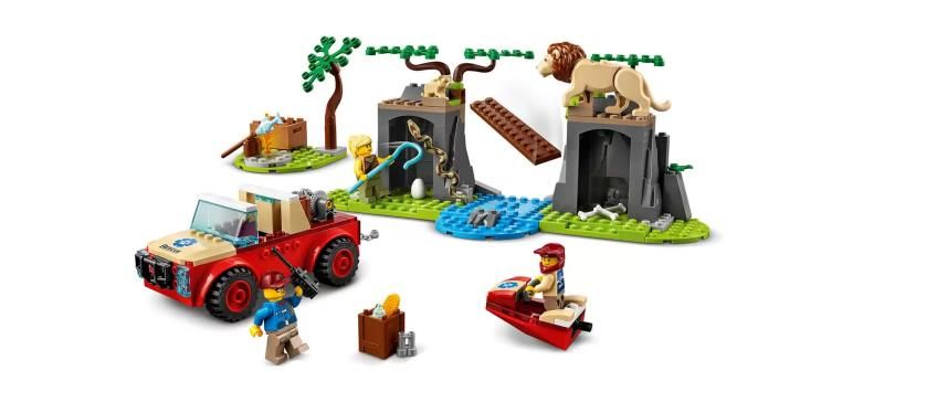 Конструктор LEGO City 60301 Спасательный внедорожник для зверей2.jpg