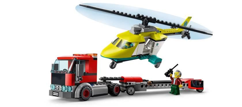 Конструктор LEGO City 60343 Грузовик для спасательного вертолёта2.jpg