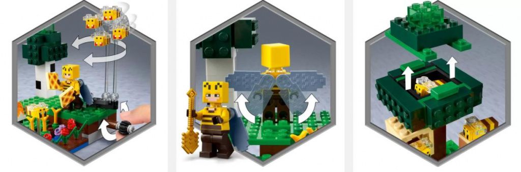Конструктор LEGO Minecraft 21165 Пасека-3.jpg