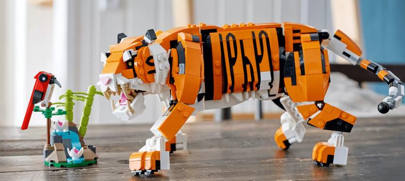 Конструктор LEGO Creator 31129 Величественный тигр5.jpg