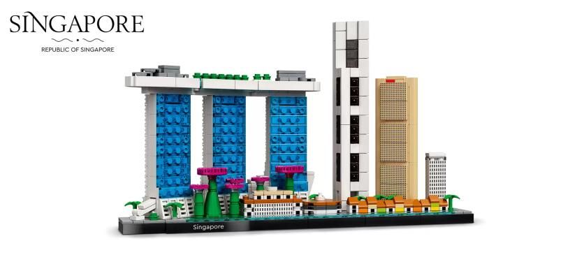 Конструктор LEGO Architecture 21057 Сингапур2.jpg