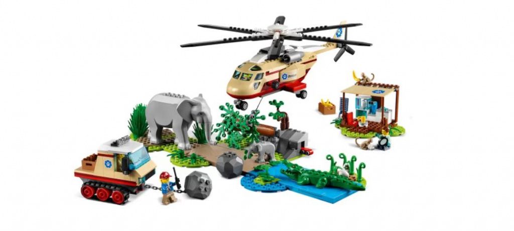 Конструктор LEGO City 60302 Операция по спасению зверей-2.jpg