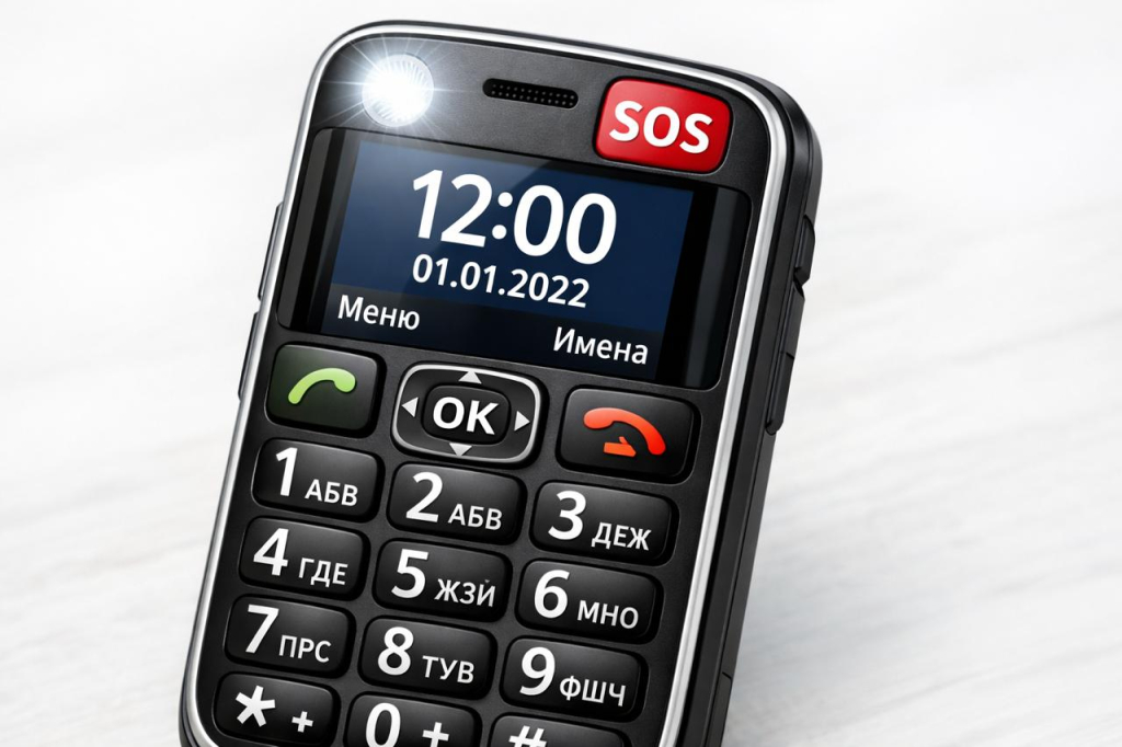 кнопочные телефоны для пенсионеров