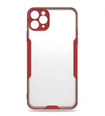 Задняя накладка BUBBLE для iPhone 12 Pro Max (Красный)