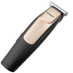 Машинка для стрижки волос SCARLETT SC-HC63C77 черный/золотой