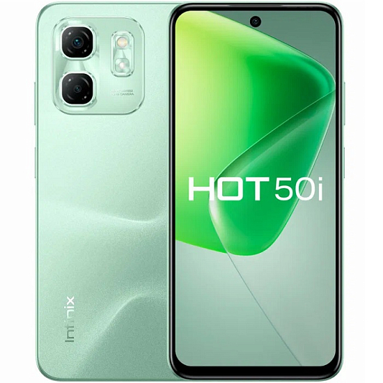 Смартфон Infinix HOT 50i 4/128 Gb Светло-зеленый