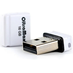 USB 16Gb OltraMax Drive 50 Mini series белый