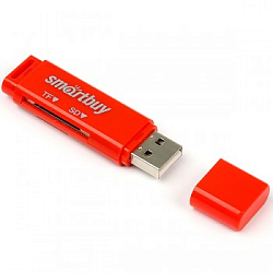 Картридер SMARTBUY (SBR-715-R) красный