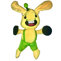 Мягкая игрушка-брелок Кролик Бонзо