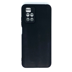 Задняя накладка ZIBELINO Soft Matte для Xiaomi Redmi 10 (черный) защита камеры