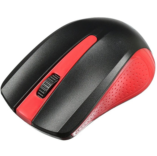 Мышь БП OKLICK 485MW черный/красный