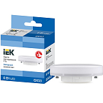 Лампа светодиодная IEK ECO T75 GX53 8W/6500К/GX53