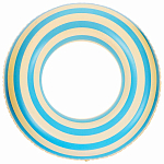 Круг для плавания 80 см, цвет белый/голубой 10121958