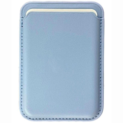 Кошелек для карт Leather Card Holder с анимацией (крепкий магнит) (№17 Лиловый)