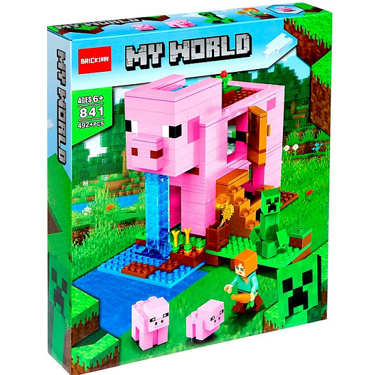 Конструктор Мой Мир «Храм Свинюшки», 492 деталей