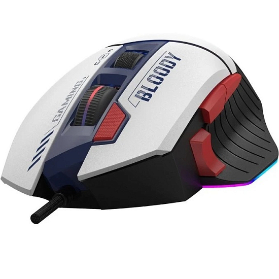 Мышь A4TECH Bloody W95 Max Sports синий/белый