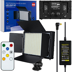 Светодиодная панель со шторками для фотосъемки ISA LED-600)
