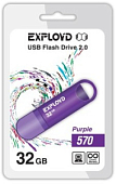 USB 32Gb Exployd 570 Purple