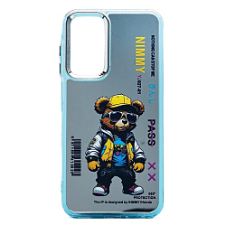 Задняя накладка PC092 для Samsung Galaxy A25 (мишка) (transparent)