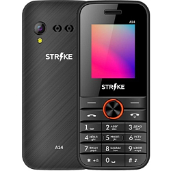 Телефон BQ Strike A14 Black+Orange