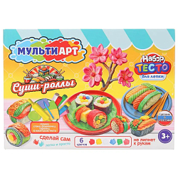 Набор для лепки Суши-роллы 24 см MultiArt PDSET-MA120043