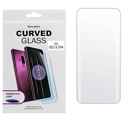 Противоударное стекло ISA для Samsung Galaxy S22 Ultra UV Glue set