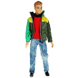 Кукла 29 см Алекс, руки и ноги сгиб КАРАПУЗ 66001-C12-SA-BB