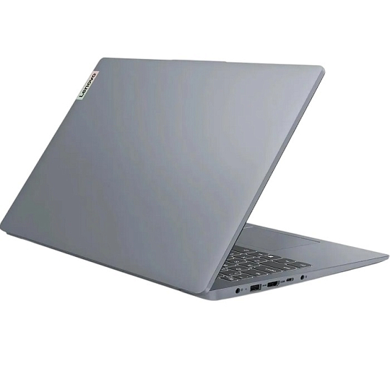 Ноутбук 15.6" Lenovo IdeaPad Slim 3 15AMN8  (AMD Ryzen 5-7520U/ 16Gb/ SSD 512Gb/ DОС) (82XQ00N7PS) серый