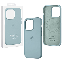 Силиконовый чехол SILICONE CASE для iPhone 14 Pro Succulent (MagSafe) c LOGO