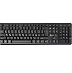 Клавиатура DEFENDER Elemental HB-239 RU, черная