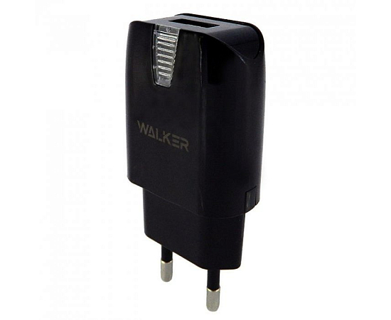 Сетевое ЗУ 1A WALKER WH-11 черное
