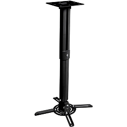 Кронштейн для проектора BURO PR05-B черный макс.13.6кг потолочный поворот и наклон